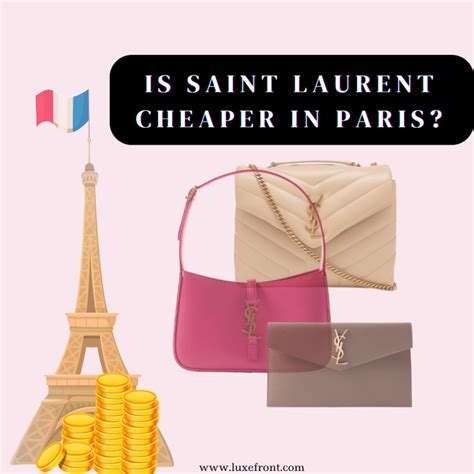 cheapest country to buy ysl|ysl is cheaper in paris.